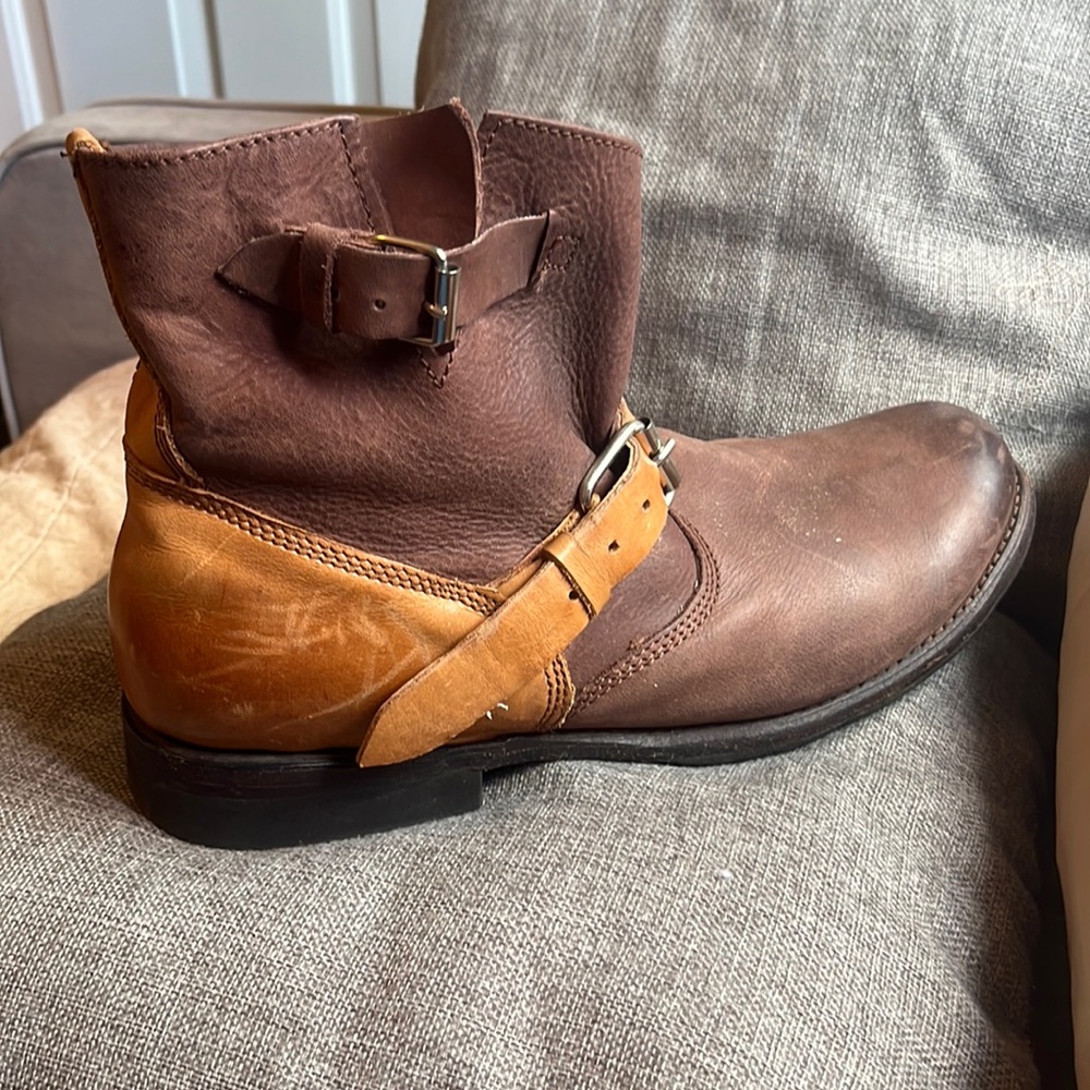 JD Fisk leather boots